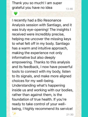 Patientenerfahrung Santiago Rafael — Fall 1