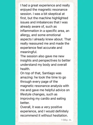 Patientenerfahrung Santiago Rafael — Fall 24
